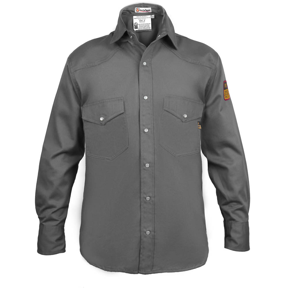Flame Resistant Welding Shirt - 100% C - 9 oz
