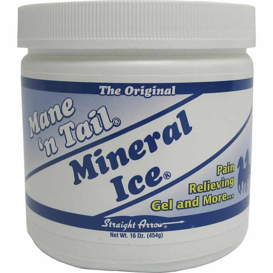 Mane'n Tail: MINERAL ICE Pain Relieving Gel -  16 OZ