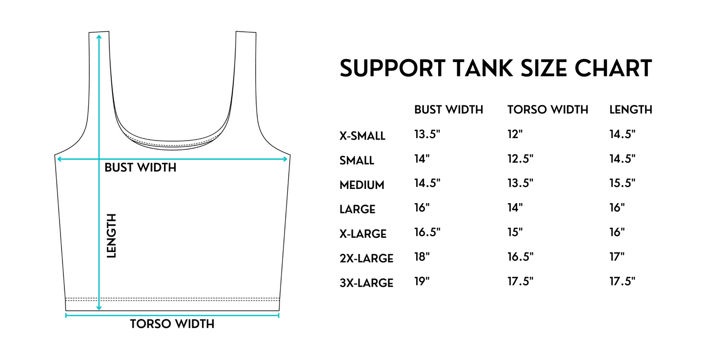 SUPPORT TANK | BLACK