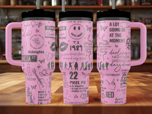 SWIFTIE Taylor Swift Engraved Tumbler  | 20oz