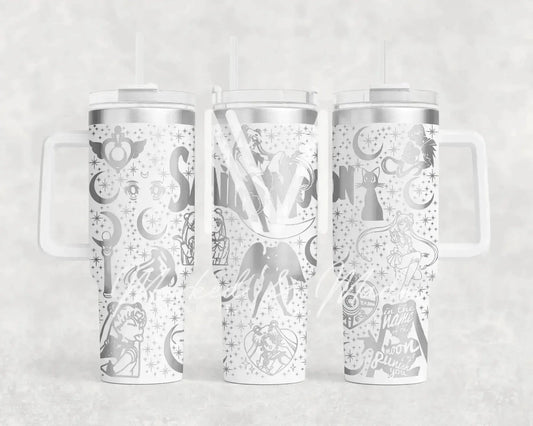 Sailor Moon Engraved Tumbler | Genuine Stanley