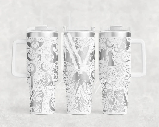 Sailor Moon Engraved Tumbler  | 40oz