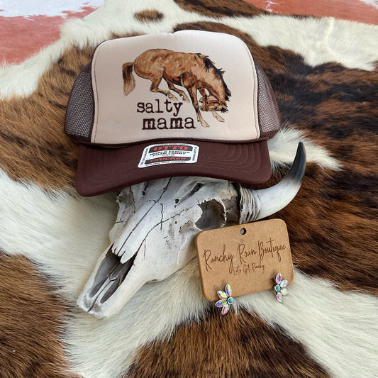 Salty Mama Western Trucker Hat