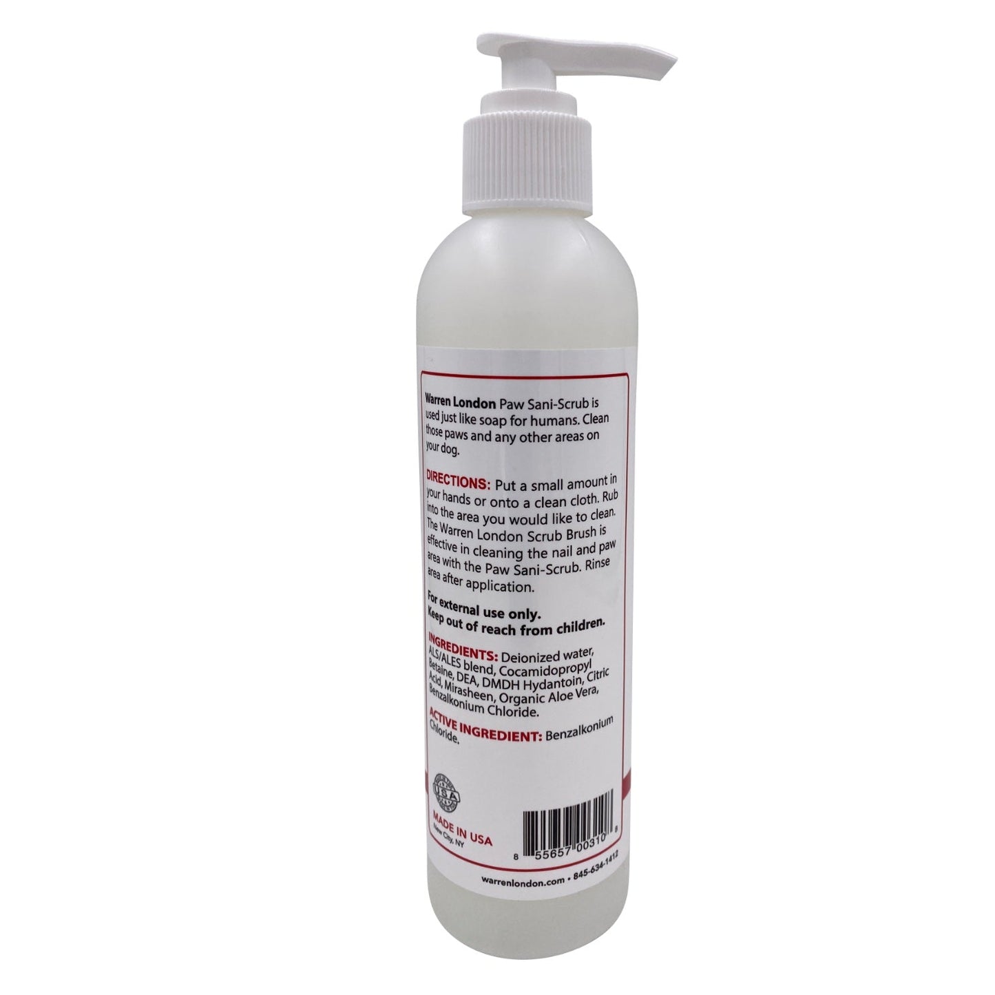 Paw Sani-Scrub - Paw and Nail Cleanser