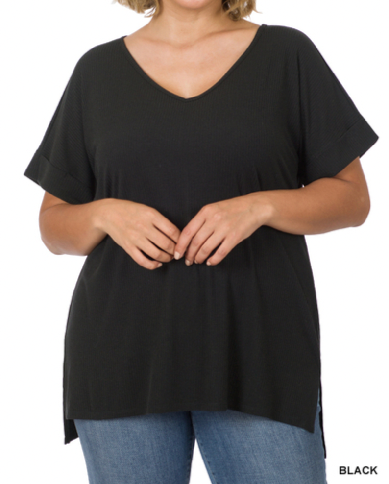 Malibu Plus Top // Black