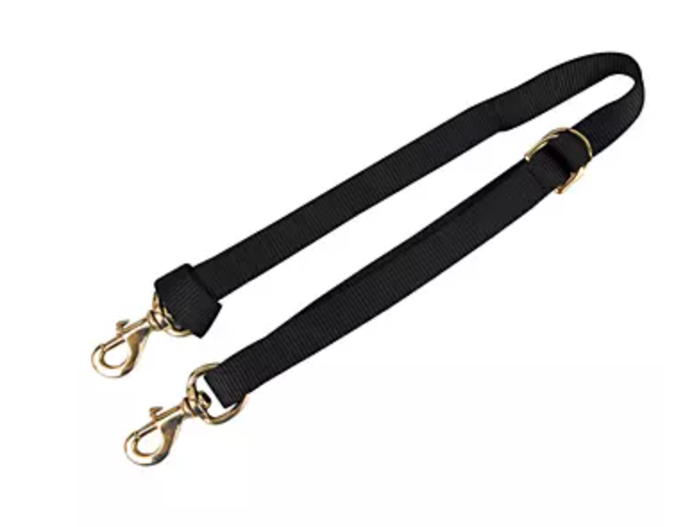 ADJUSTABLE TIE DOWN, 1" , BLACK