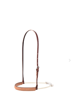 Single Rope Noseband with Runnin S Border Tooling