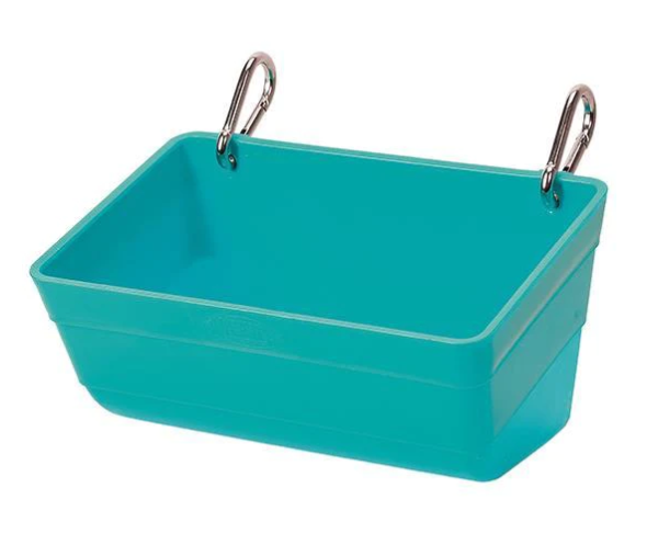 Animal Feeder, 3 quart -TEAL