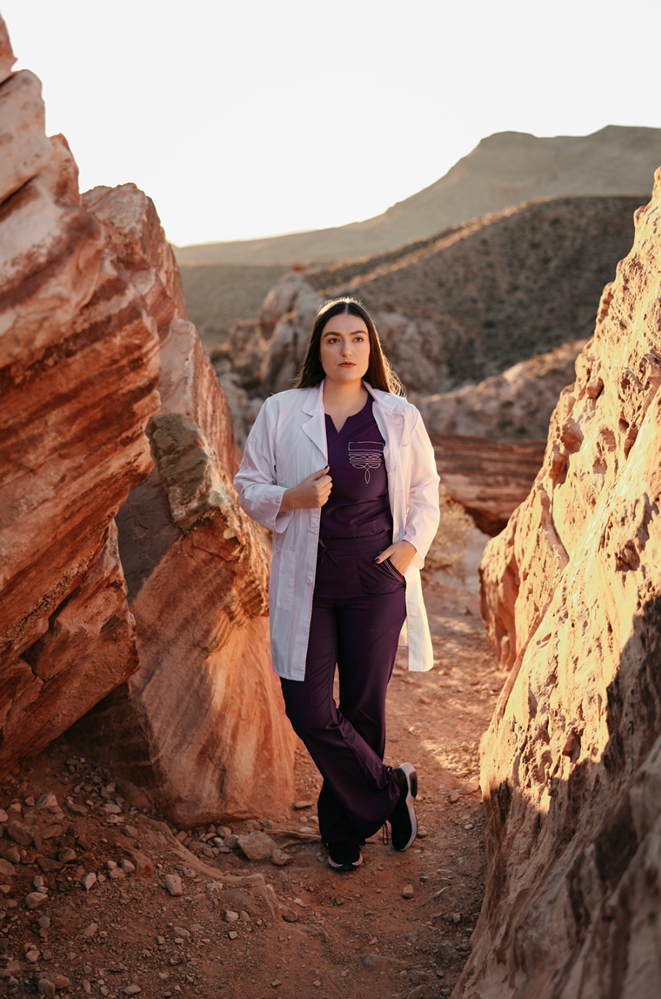 Grape Boot-Stitch Pants
