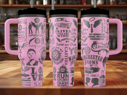 Supernatural Engraved Tumbler  | 20oz