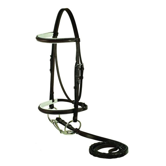 Gatsby Plain Raised Padded Bridle