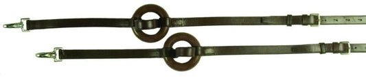Gatsby Side Reins/Rubber Donut Horse 39-44 1/2in