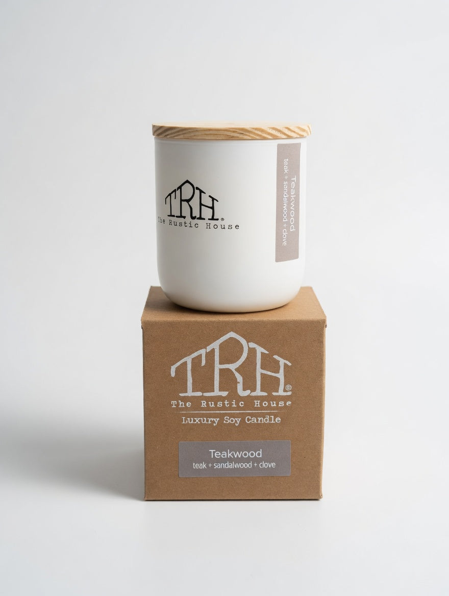 Teakwood Candle