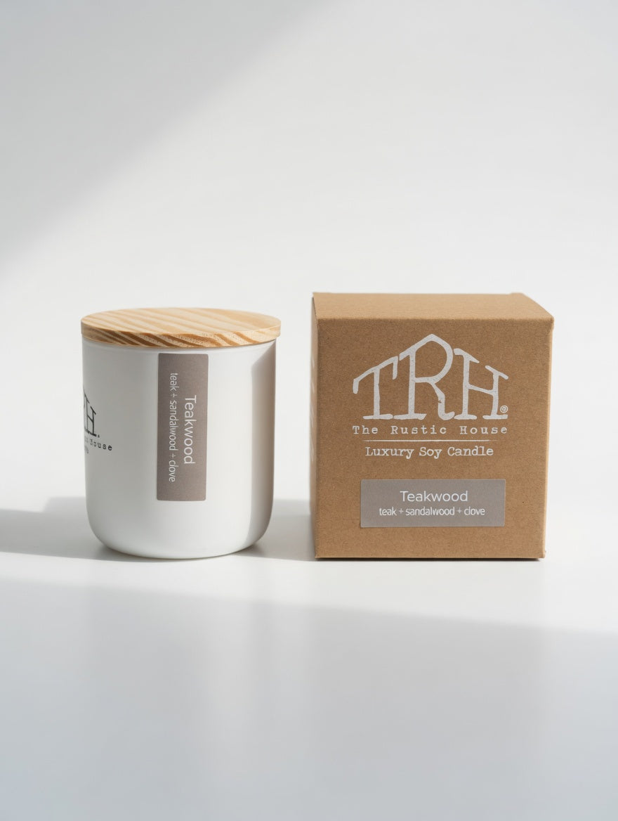Teakwood Candle