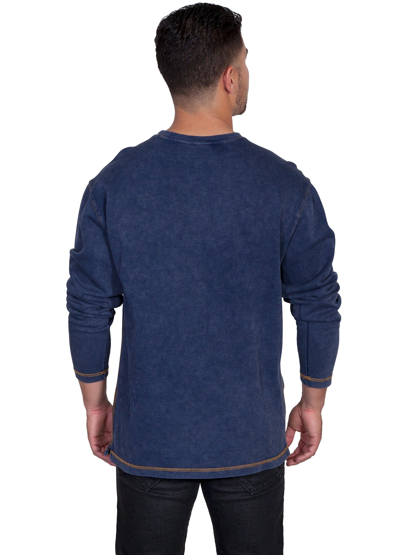 L/s Rib Knit Shirt - TR-058