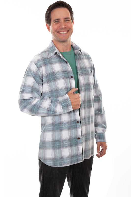 Corduroy Plaid Shirt - TR-101