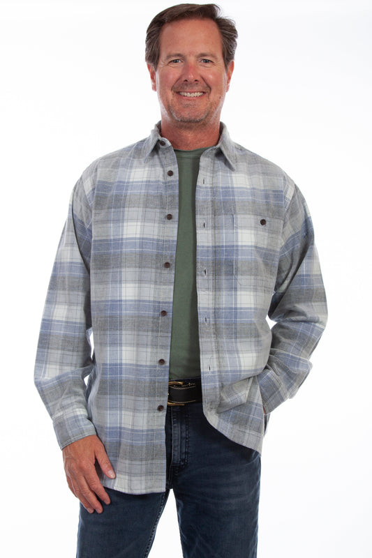 Corduroy Plaid Shirt - TR-107
