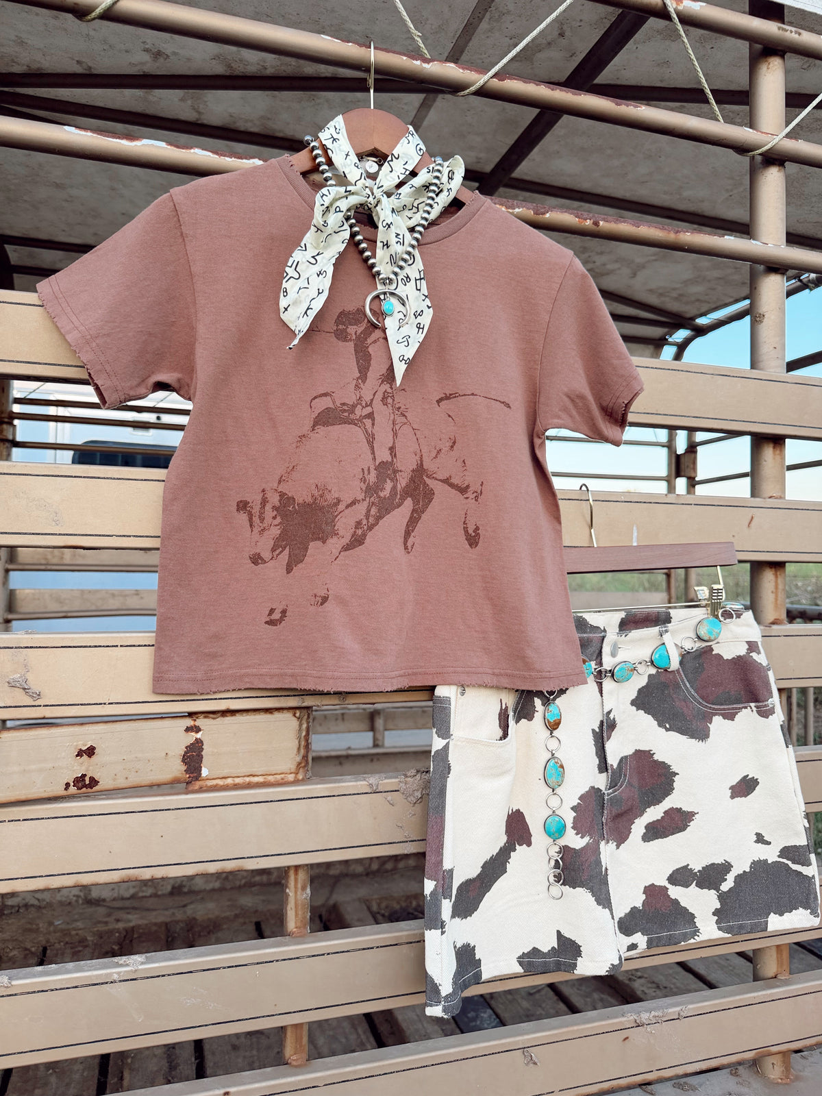 The Bodacious T-Shirt in Brown
