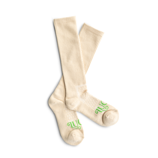 The Cowboy- Tan Performance Boot Socks