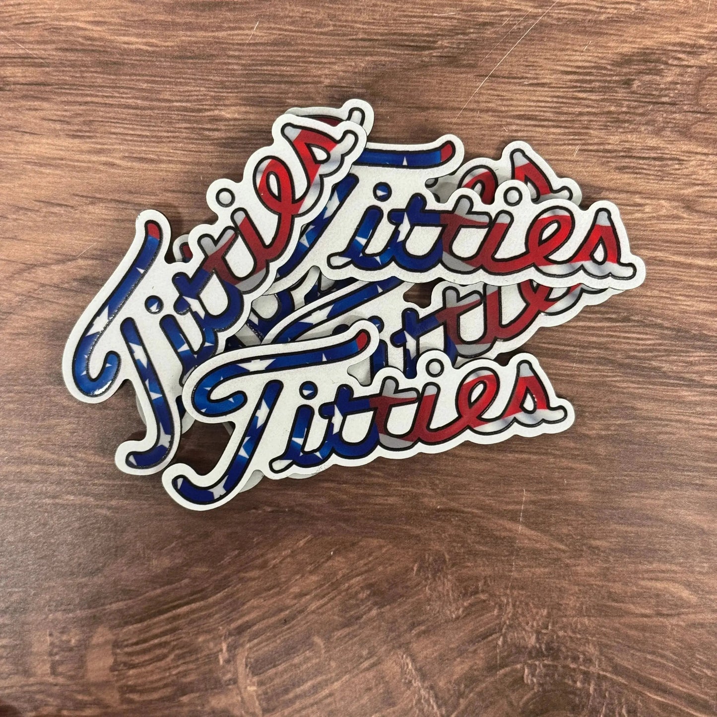 Title-ish T's USA | UV Printed Leather Hat Patch