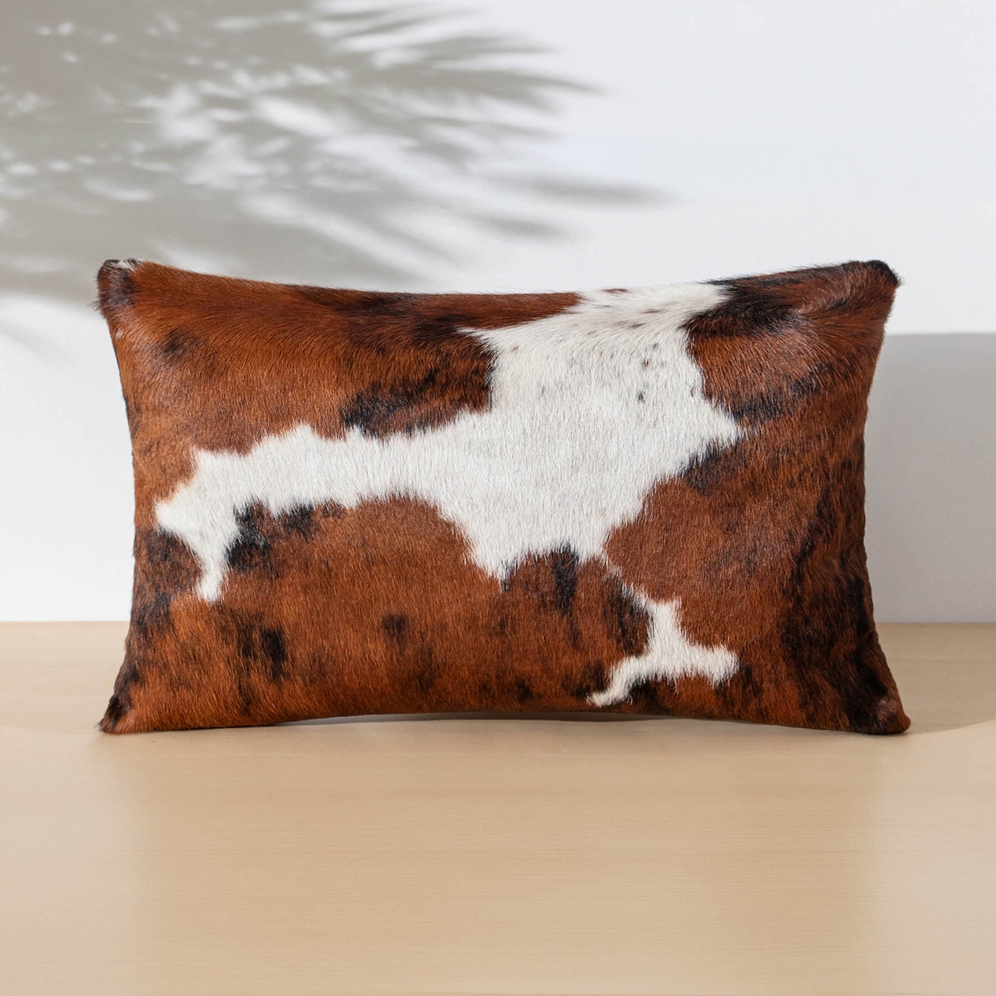 Tricolor Cowhide Pillow