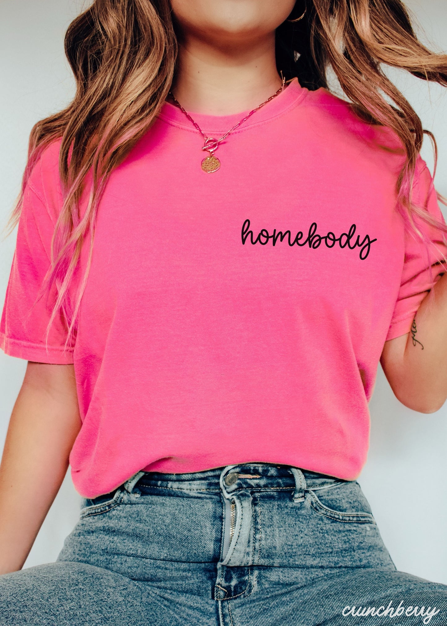 Homebody Cursive Tee *10 Colors (S-3X)