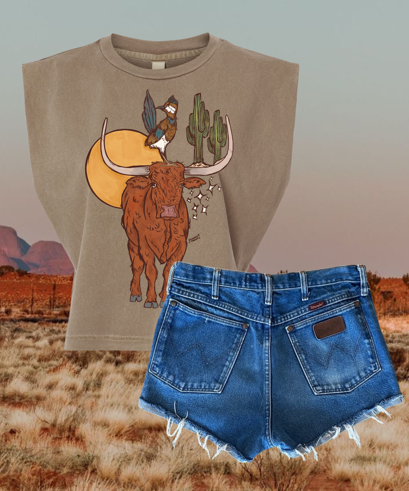 Desert Dreams muscle tee