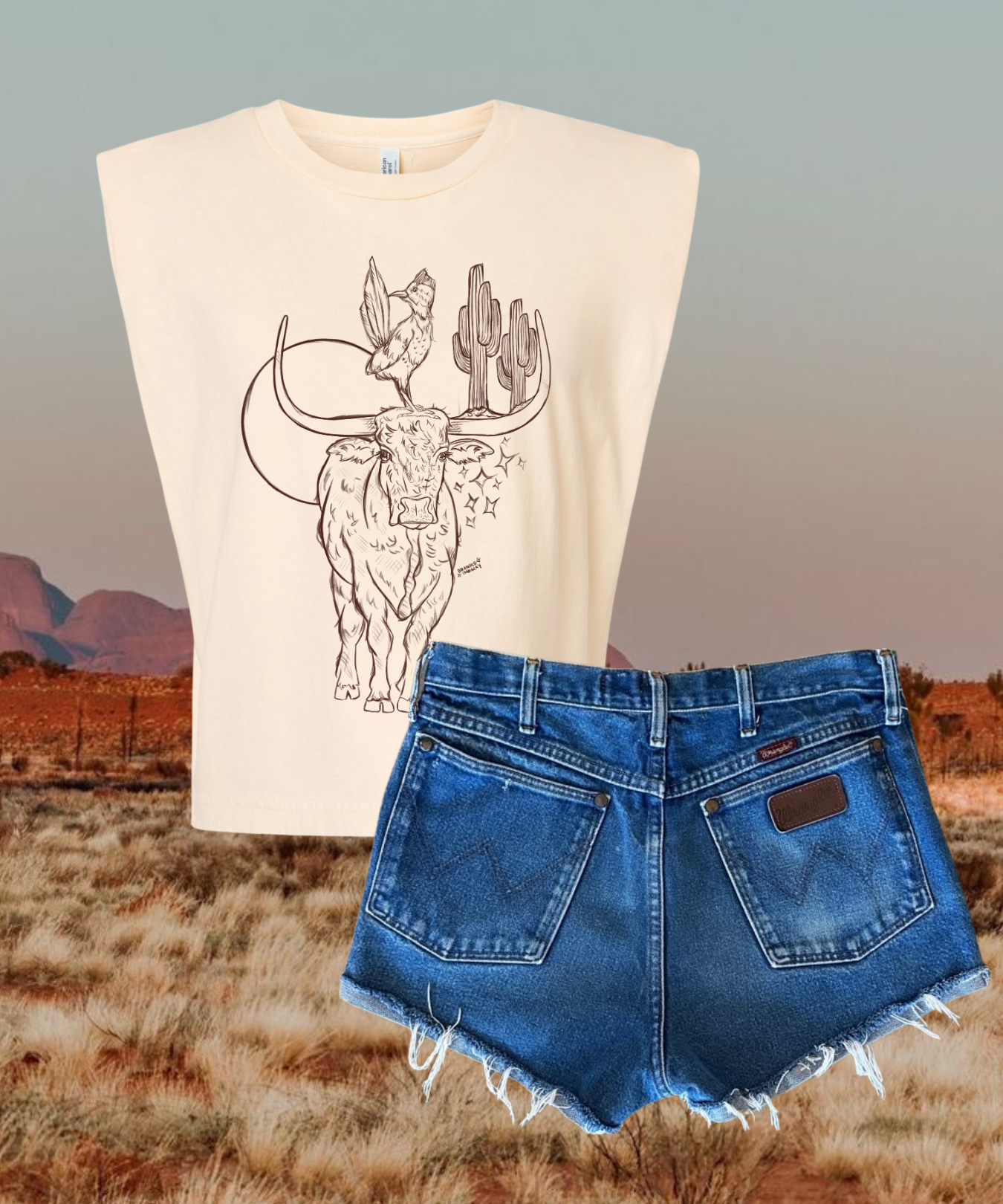 Desert Dreams muscle tee