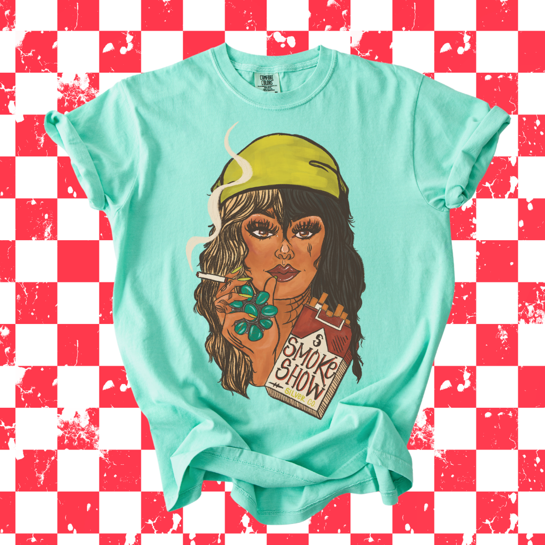 Smokeshow Silver Co Tee