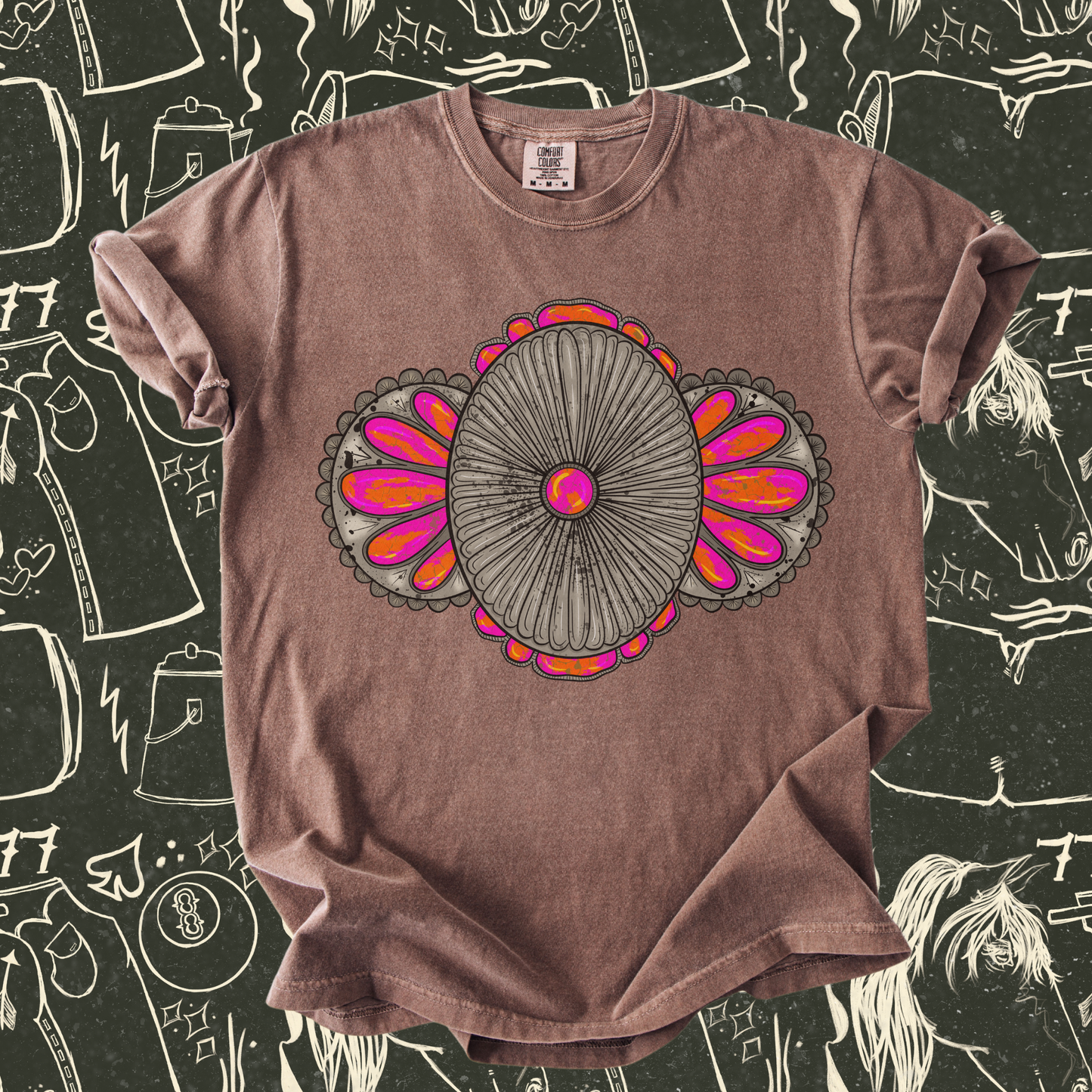 Hot Pink Stones tee