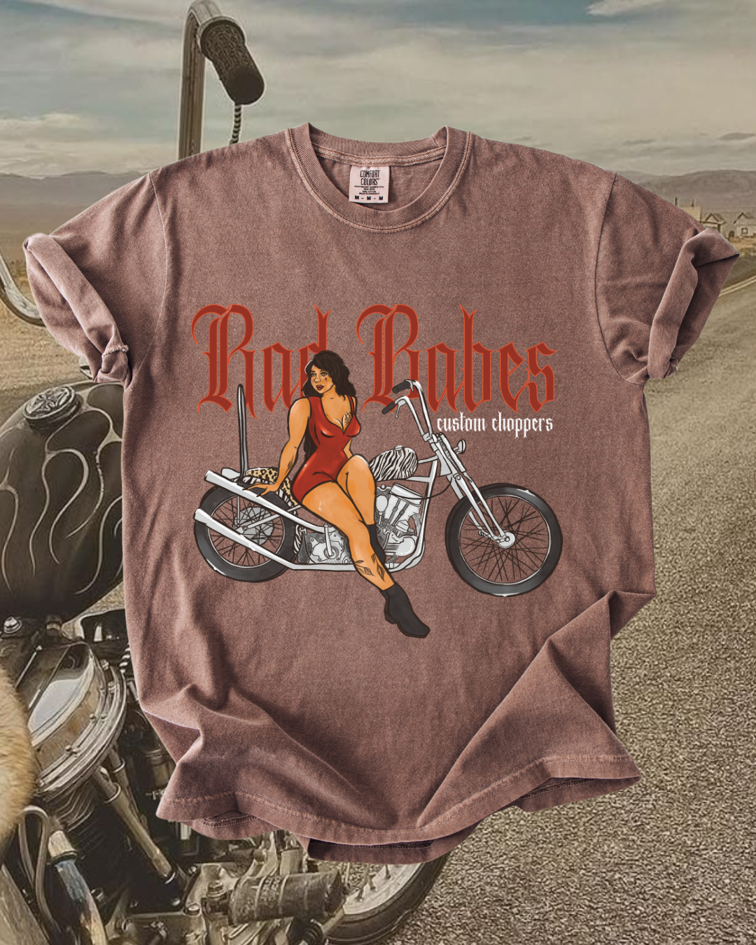 Rad Babes Custom Choppers Tee