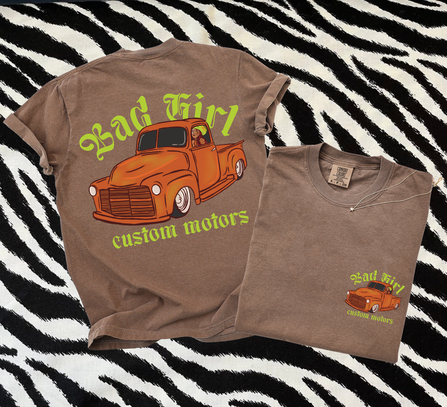Bad Girl Custom Motors tee