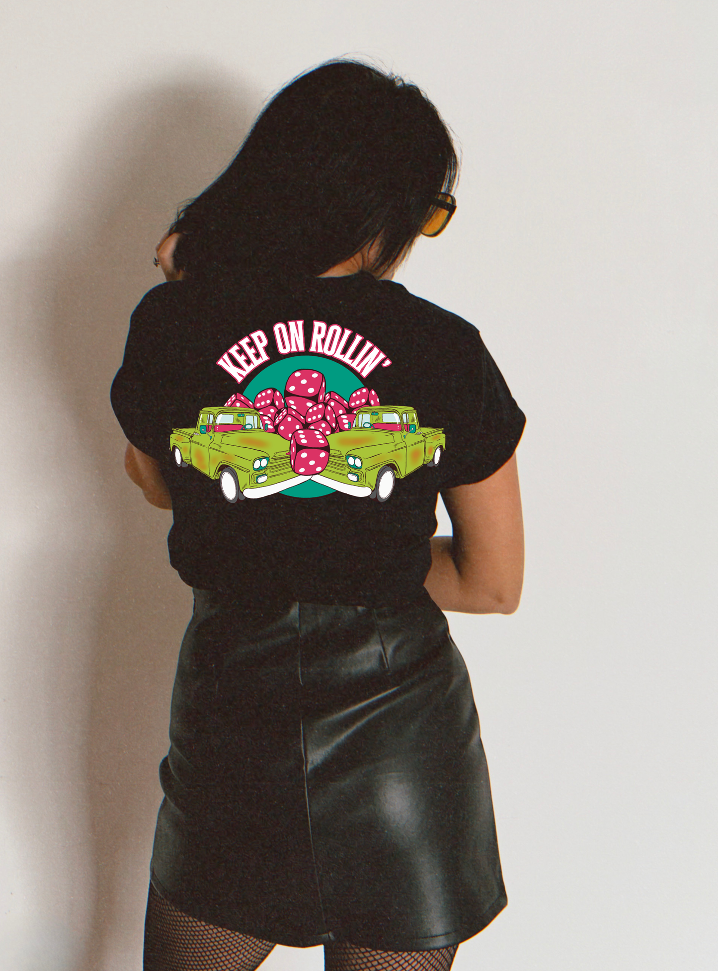 Keep On Rollin' tee