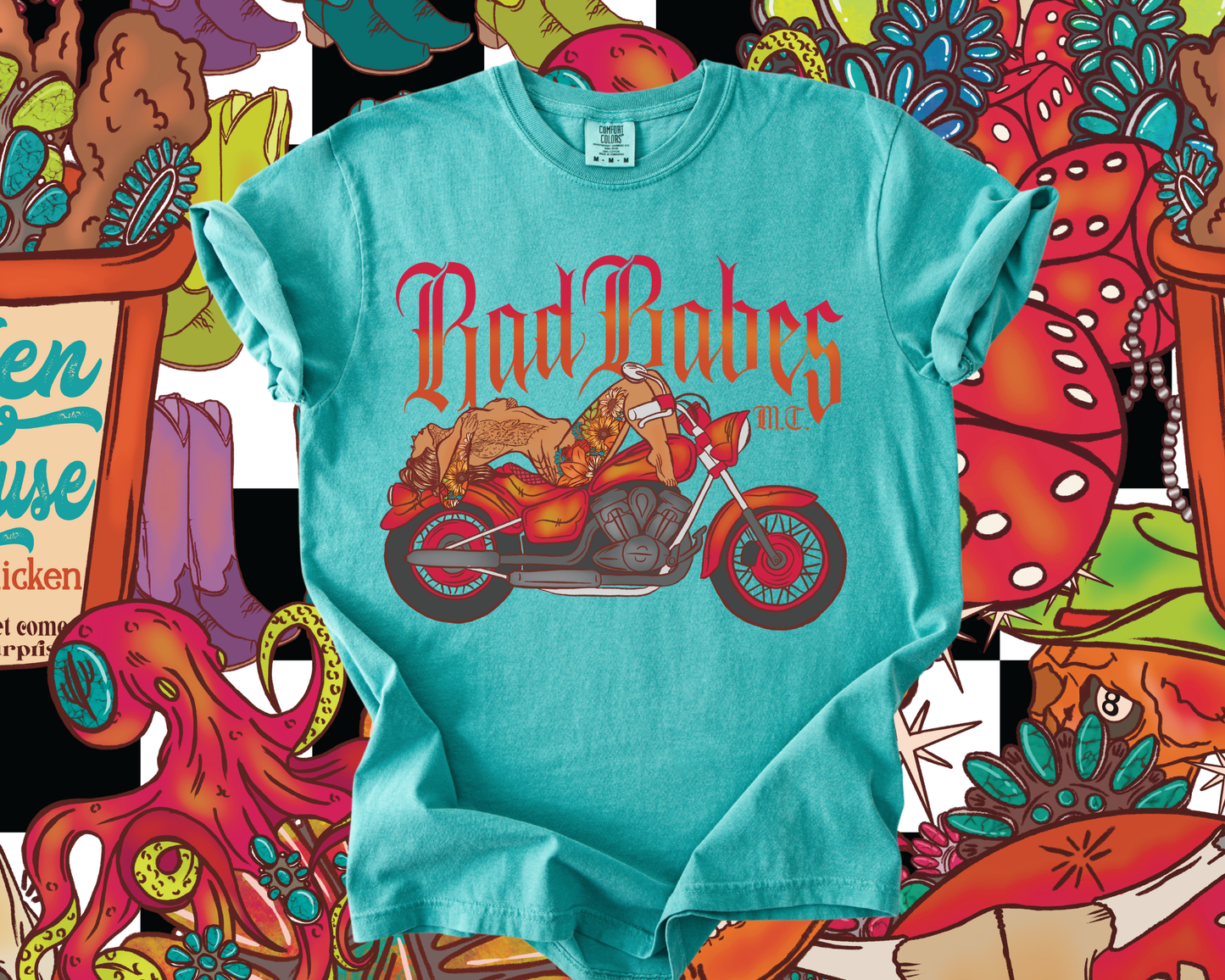 Rad Babes Mc Tee