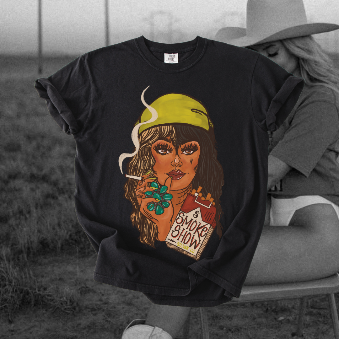 Smokeshow Silver Co Tee