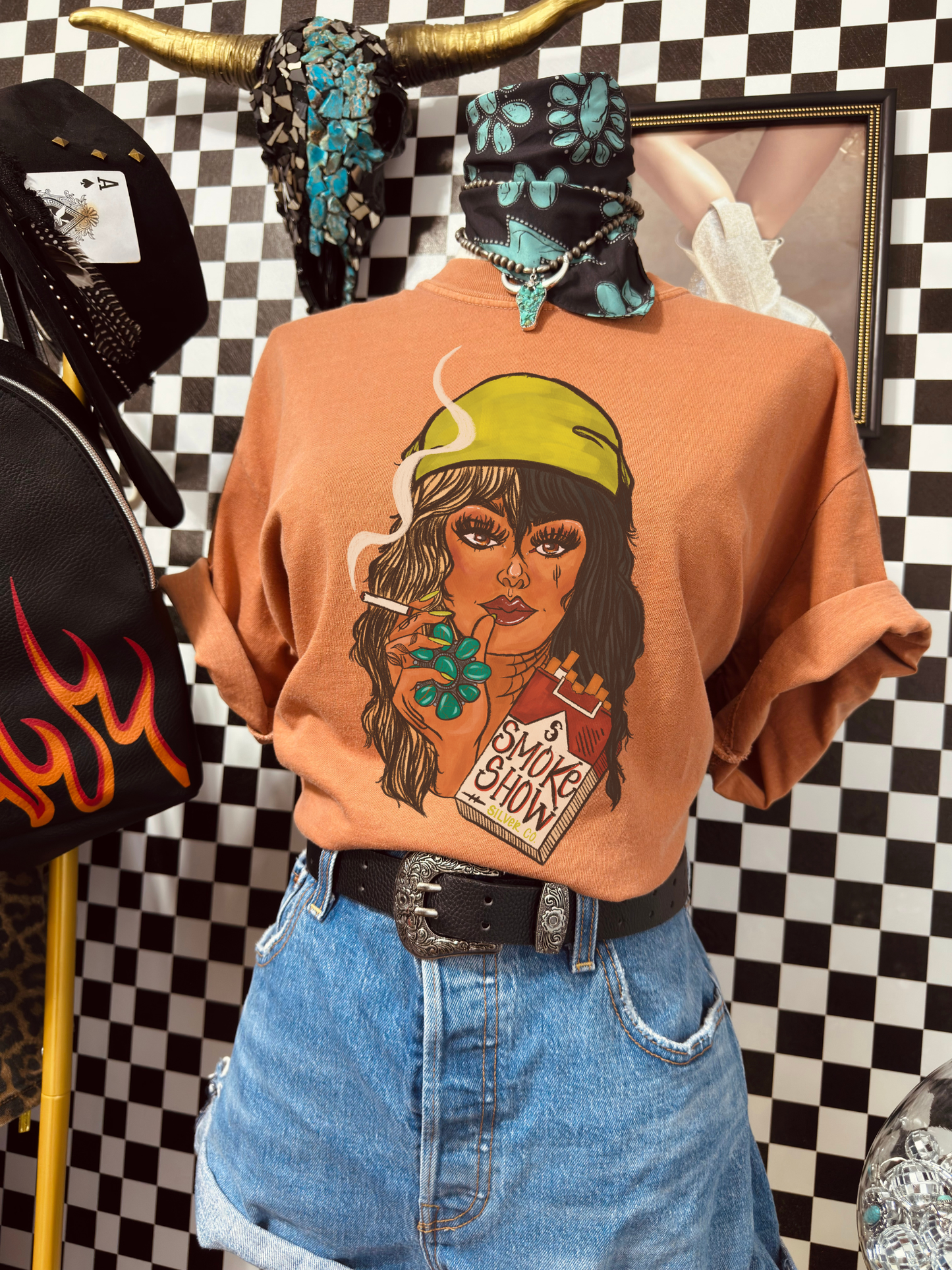 Smokeshow Silver Co Tee