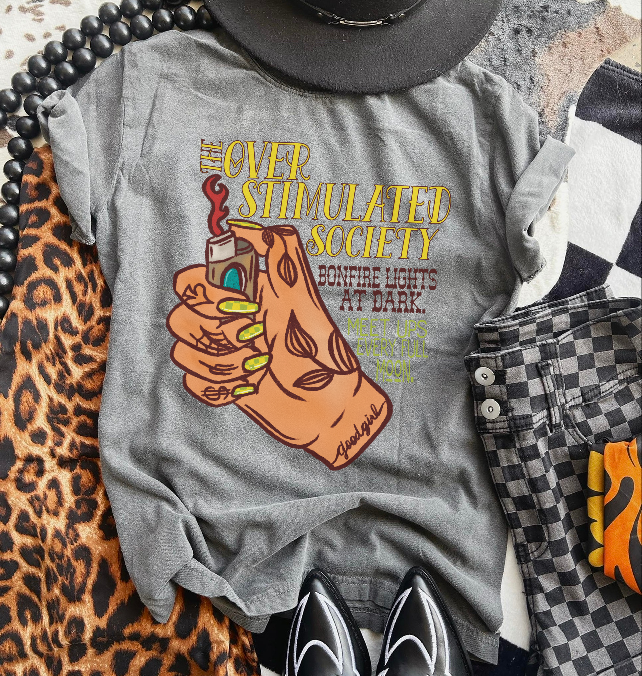 Overstimulated Society Tee
