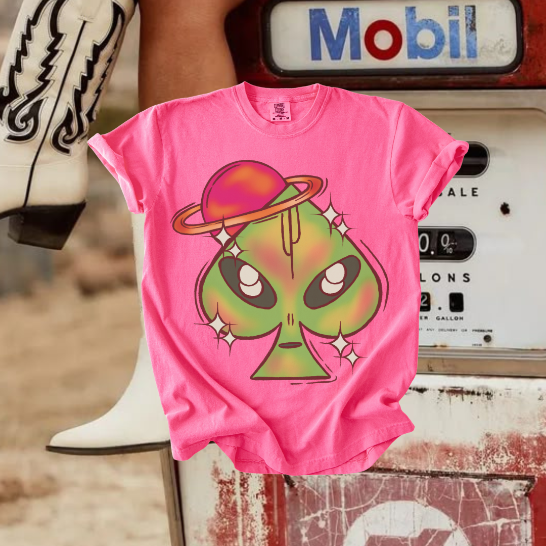 Out of this world spade tee