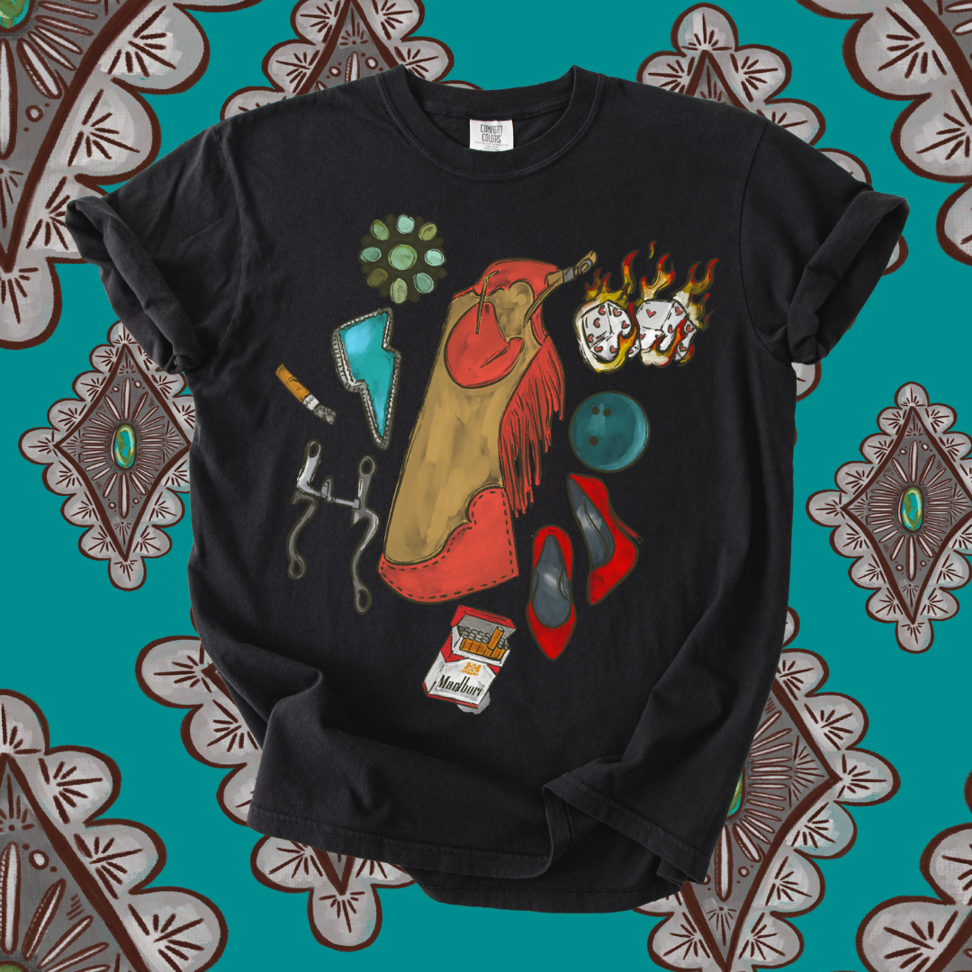 Smoke Break rodeo tee