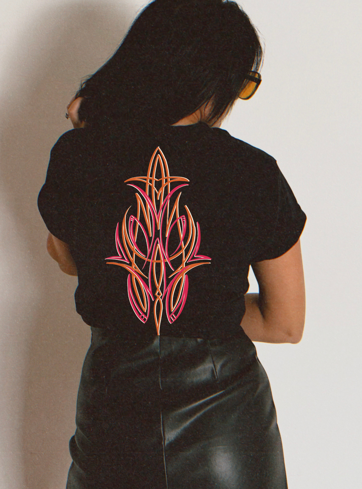 Pinstripe tee
