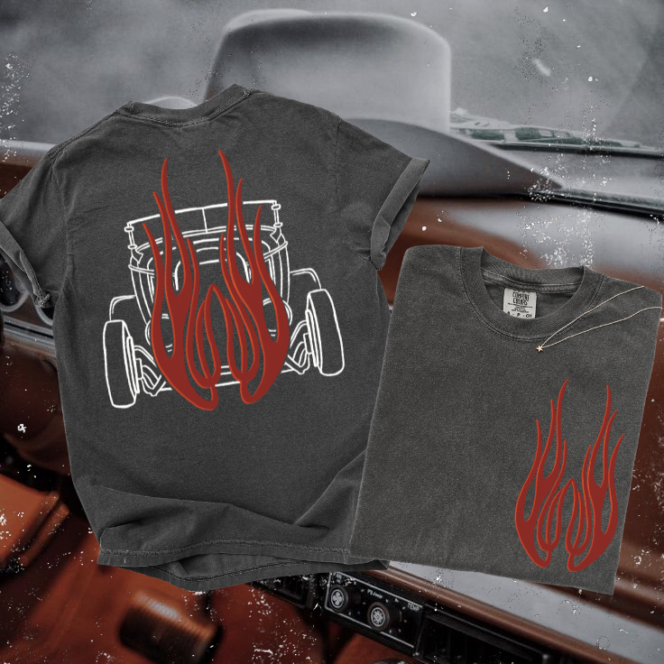 Rat Rod Pinstripe Tee