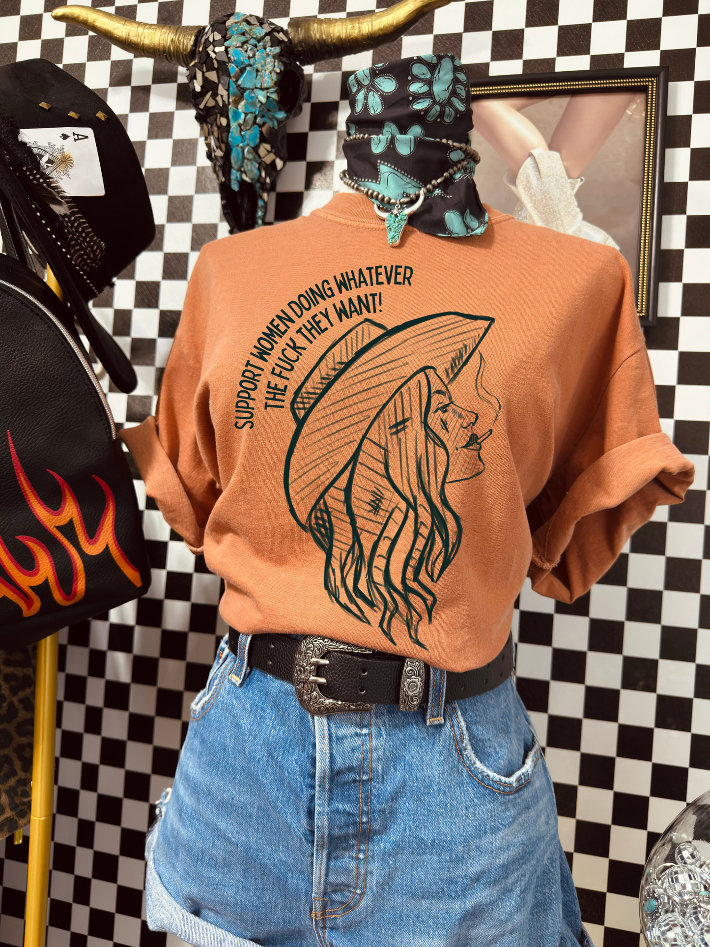 Support women tee