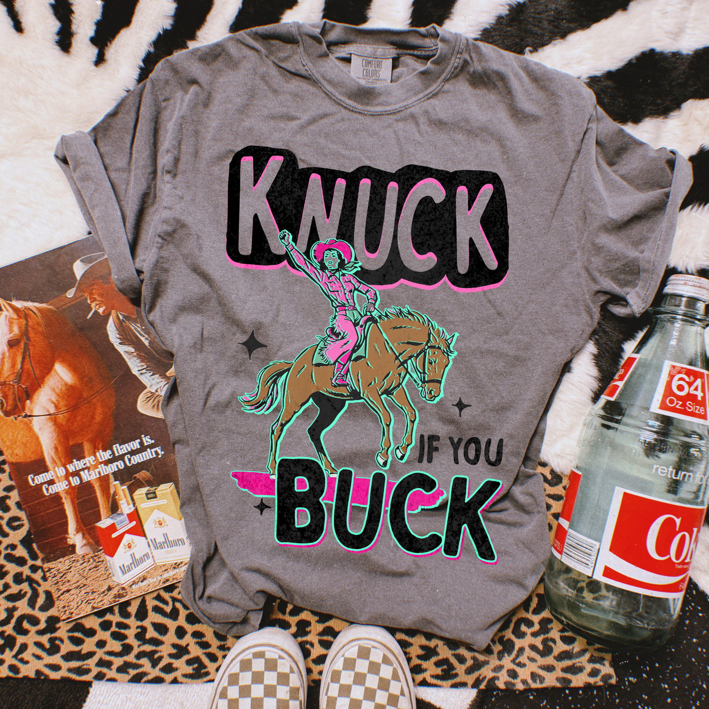 Knuck if you Buck tee