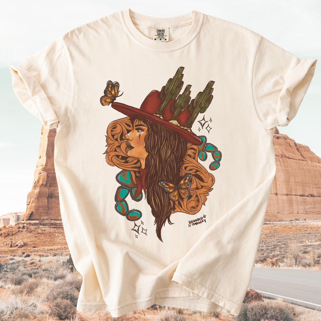 Butterfly season tee