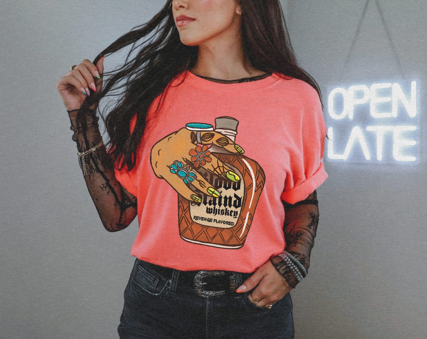 Blood Staind Whiskey tee