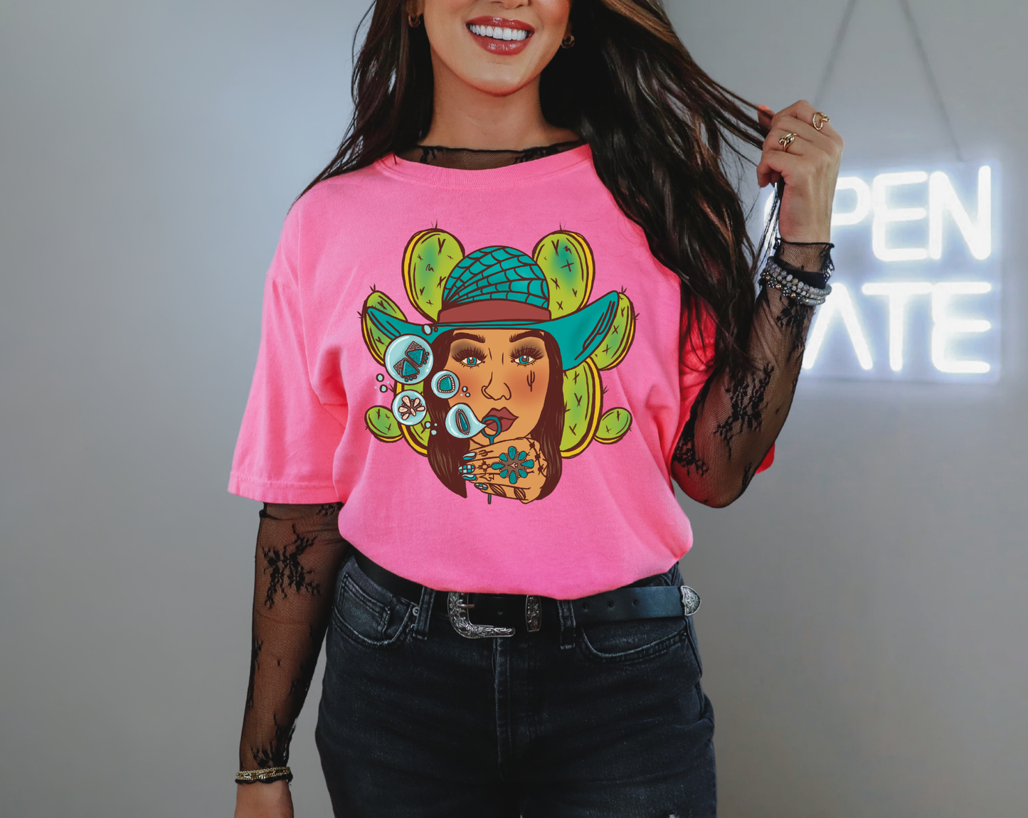 Blowing Bubbles tee