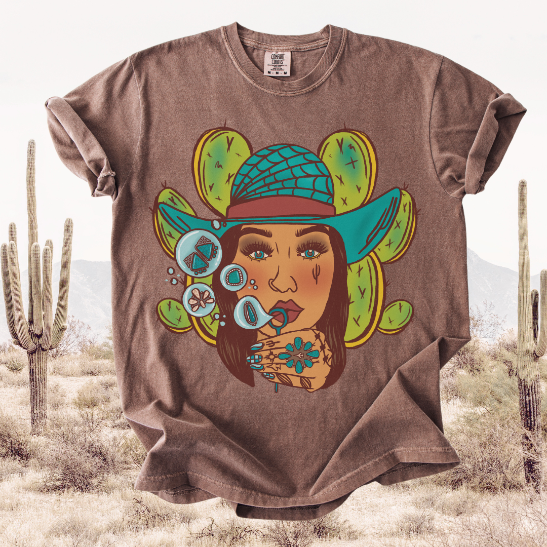 Blowing Bubbles tee