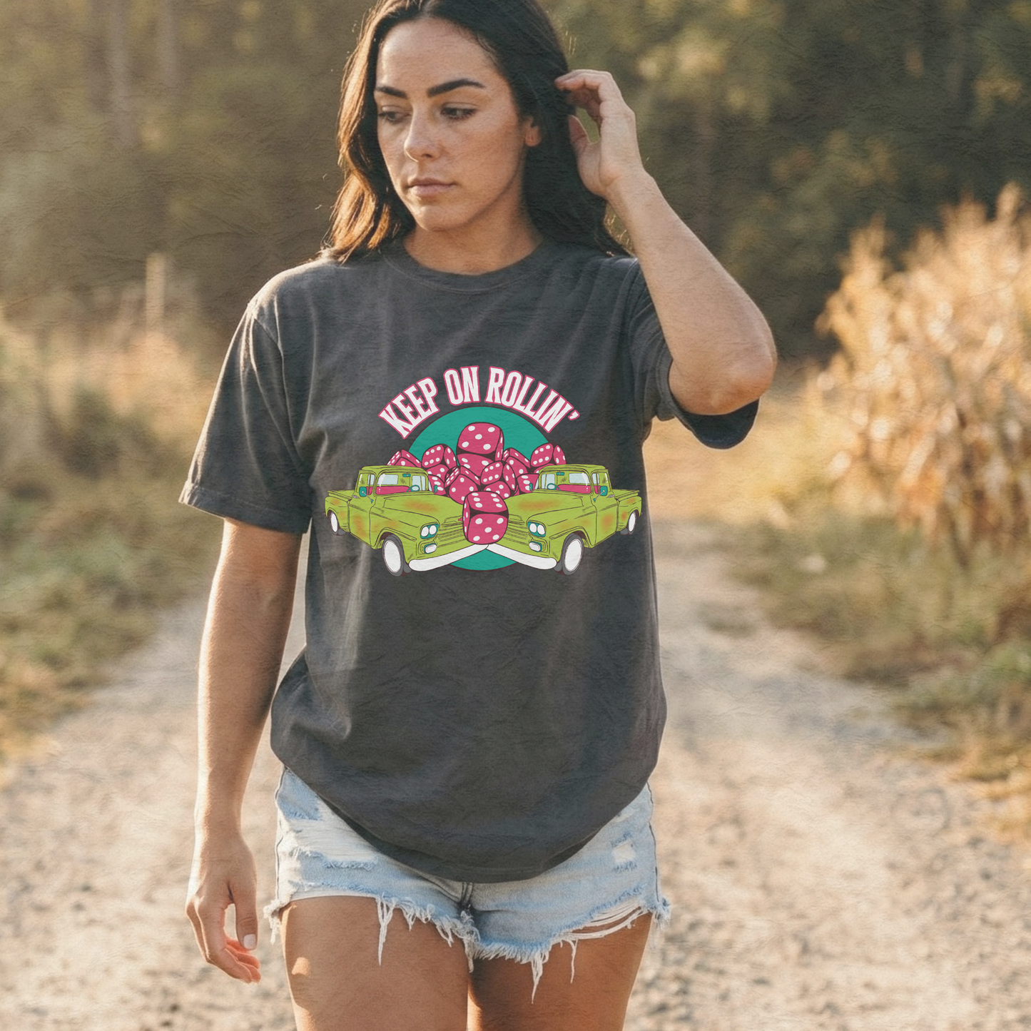 Keep On Rollin' tee