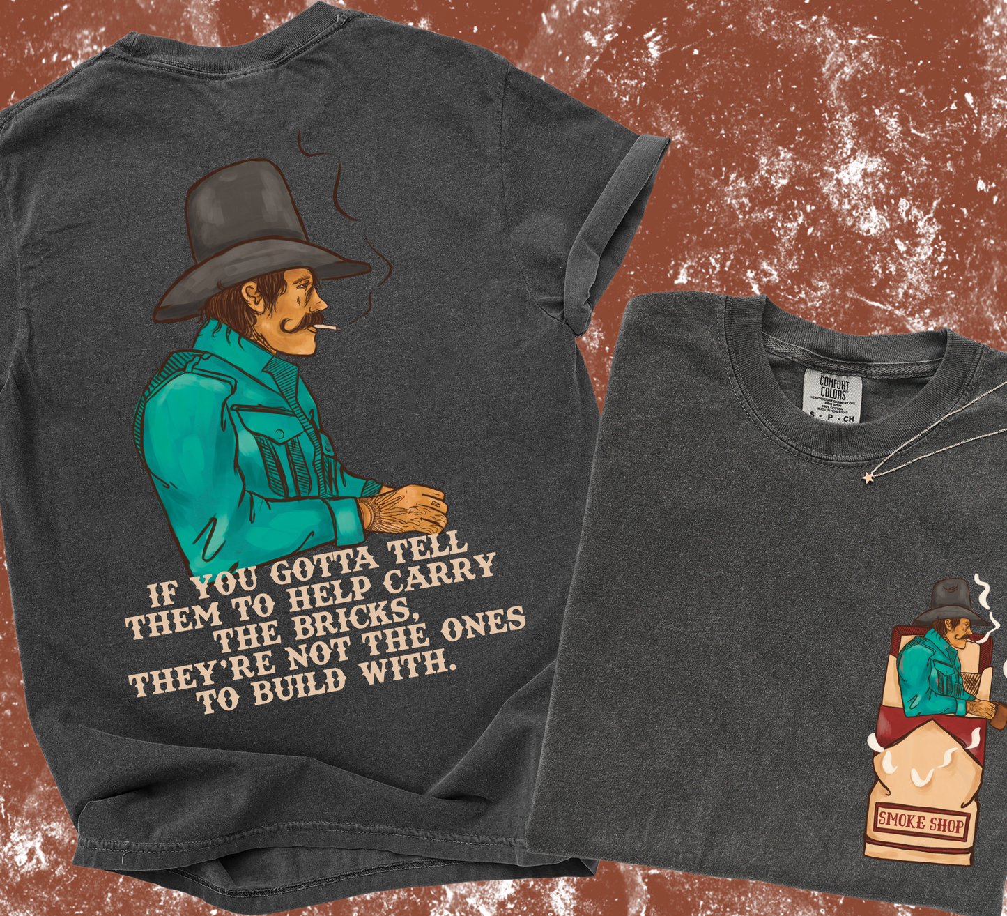Help Carry The Bricks tee