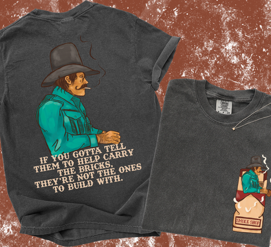 Help Carry The Bricks tee